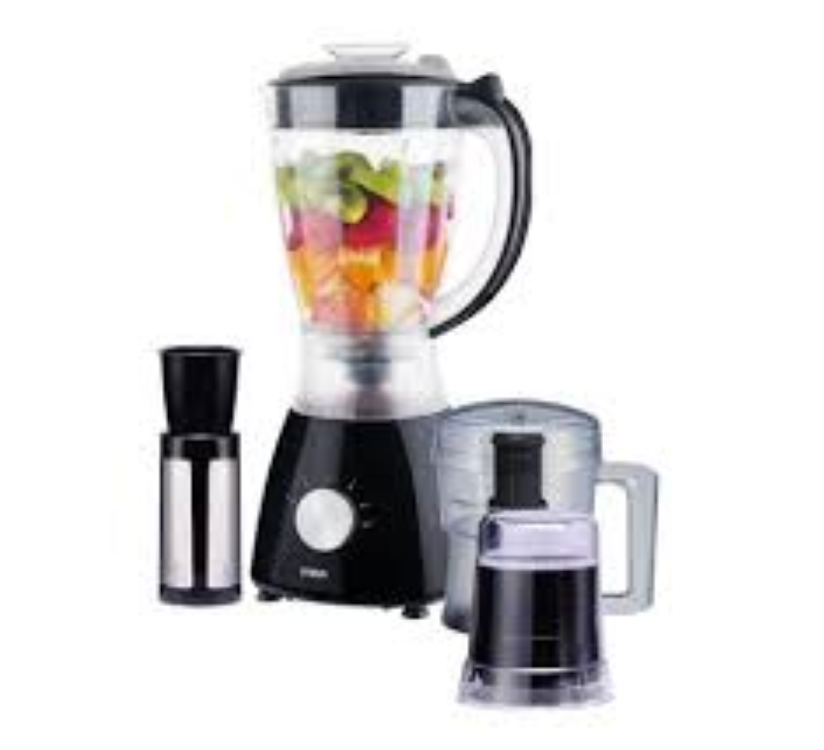 MIKA BLENDER 1.5L 3IN1WITH GRINDER CHOPPER & SS FILTER MBLR304/BL